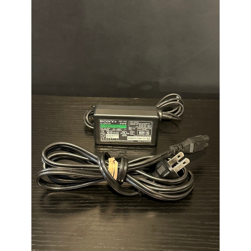 Sony‎ PSP-100 AC Adaptor Power Supply Charger 5V 2000mA for PSP 1000 2000 3000